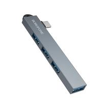 Borofone Adapter HUB FH1A 4 in 1 – Type C to 3xUSB 2.0 + USB 3.0 – pillows spalvos