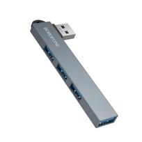 Borofone Adapter HUB FH1 4 in 1 – USB to 3xUSB 2.0 + USB 3.0 – pillows spalvos