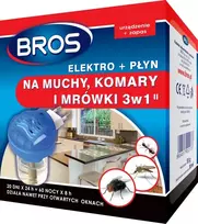 „Bros Elektro“ + skystis nuo musių, uodų ir skruzdžių