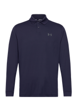 Under Armour - Ua Matchplay Ls Polo - Marškinėliai ilgomis rankovėmis - Tamsiai mėlyna