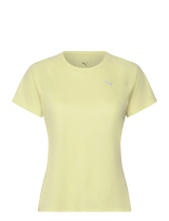 PUMA - W Run Velocity Tee (Poly) - Sportiniai marškinėliai - Geltona