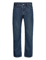 Weekday - Space Mid Rise Relaxed Straight Leg Jeans - Įprasto kirpimo džinsai - Mėlyna
