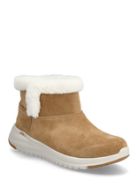 Skechers - On-The-Go Stellar Cozy Step - Aulinukai plokščiu kulnu - Smėlio