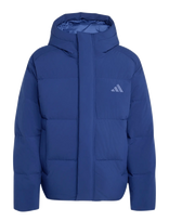 Adidas Sportswear - Down Puf Hd Jkt - Sportinė lauko striukė - Tamsiai mėlyna