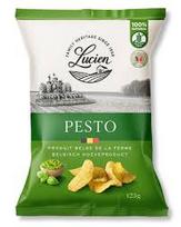 Lucien Classic bulvių traškučiai su pesto skoniu 125g