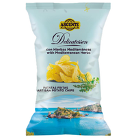 PAPAS ARGENTE bulvių traškučiai su Viduržemio jūros žolelėmis 120g