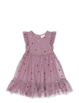 The New - Tnstvadia S_L Mesh Dress - Kūdikių suknelė be rankovių - Violetinė