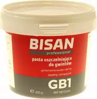 „Bisan“ GB1 sriegių pasta, 400 g (skardinė), vanduo / dujos