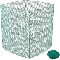 šieno Tinklas Rulonuose Arklių Pašarams 45 X 45 Mm 1,4 X 1,4 X 1,6 M
