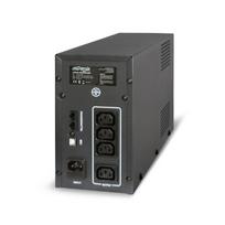 EnerGenie UPS Nepertraukiamo maitinimo šaltinis UPS-PC-1202AP, 1200 VA, 220 V, 720 W, 7 Ah, 2 akumuliatoriai, AVR, USB