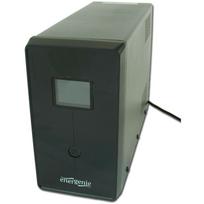EnerGenie UPS su USB ir LCD ekranu, EG-UPS-033, 1200 VA, 720 W, 2 akumuliatoriai, 12 V, 7 Ah, LCD, USB, 3x C13, 2x Schuko