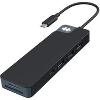 Hyper HyperDrive Flex 8 Port USB-C dokas HD4102BKGL, 1 HDMI prievadas, juoda