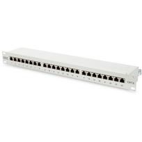 Digitus Patch Panelis DN-91624S, 48.2 x 4.4 x 10.9 cm, 24 x RJ45, 7.7 kg, 30N max, baltas