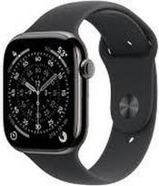 Apple Watch Series 11Â GPS + Cellular 46mmÂ Slate Titanium Case with Black Sport Band - M/L