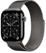 Apple Watch Series 11Â GPS + Cellular 46mmÂ Slate Titanium Case with Slate Milanese Loop - M/L