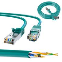 Extralink Cat.6 FTP 2m LAN Patch Cord, Copper Network Cable, Twisted Pair 1Gbit/s