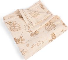 Filibabba - Muslin Swaddle Diaper - Hvid - 120x120 cm (FI-03815)
