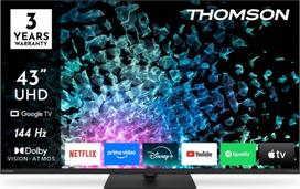 Thomson 43MG7C15 TV 109.2 cm (43") 4K Ultra HD Smart TV Wi-Fi Black 320 cd/m²