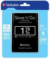 Verbatim External HDD Store  AND  Go 1TB Black