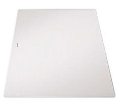 Virtuvės pjaustymo lenta Blanco Axia III, 497x350 mm, stiklas/baltas, 234045