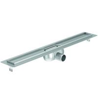 Aco ShowerDrain C latakas 985x92 mm su nerūd. plieno trapu, su horizontalia junge(flanšu) 9010.88.04