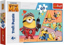 TREFL MINIONS Dėlionė Minions 60 det.