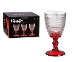 Taurės vynui 330ml 6vnt 77096 RED