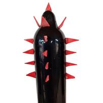 CONDOMERIE - Rankomis Piešti Prezervatyvai Black Cactus XL