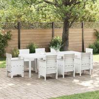 Sodo stalas Balta 250 x 100 x 73 cm poliratanas