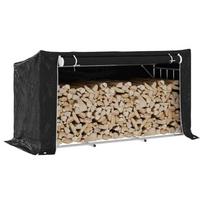 Stovas malkoms su apdangalu nuo lietaus, 200,5x80,5x110,5cm