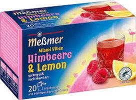 MESSMER "Miami mood" vaisinė arbata su aviečių-citrinų skoniu (20) 50g