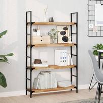 Pakabinamos lentynos, 3 vnt., 100x20x4 cm, aliejumi dažyta akacijos masyvo mediena