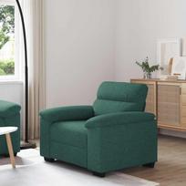 Sofa-kėdė, tamsiai žalia, 100x81x84 cm, audinys