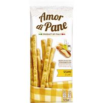 AMORE DI PANE Grissini duonos strypai Sesamo 125g
