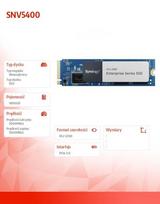 Synology SNV5420-1600G | dysk M.2 NVMe SSD o pojemności 1600GB serii Enterprise z technologią PLP