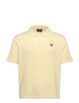 Lyle & Scott - Crepe Polo Shirt - Marškinėliai trumpomis rankovėmis - Geltona