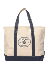 Sporty & Rich - Eden Crest Two Tone Tote - Talpi rankinė - Kreminė spalva