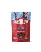 CARNILOVE Crunchy Snack Cat Salmon 50 g su lašiša ir katžole, traškus skanėstas katėms