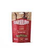 CARNILOVE Crunchy Snack Cat Lamb 50 g su ėriena ir gervuogėmis – traškus skanėstas katėms