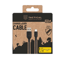 Tactical Stitch Thread USB-A/USB-C Cable 0.3m / black