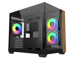 Cooler Master Elite 481 Wood Mini Tower System case