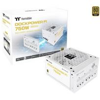 Thermaltake Dockpower FI 750W Snow (white, 1x 12-pin high power GPU, 4x PCIe, cable management, 750 watts)