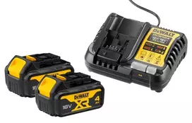 DEWALT.CHARGER DCB1104 +2x4.0Ah DCB1104M2