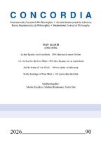 Concordia - Internationale Zeitschrift für Philosophie 90: Ivan Illich (1926-2026)
