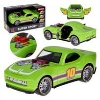 Sportinis ralio automobilis, lenktynininkas, šviesos efektai, garsas, vairavimas ZA5846