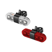 Rankinės ir Galvos LED žibintuvėliai // Bicycle lights // Komplet lamp rowerowych Rebel (z przewodem USB typu C)