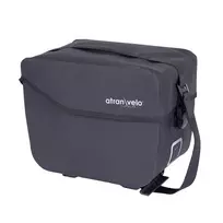 Krepšys ant bagažinės AtranVelo Commuter Top WP // 14L, 20x29x32 cm, AVS fiksacija, Water-Proof (juoda)