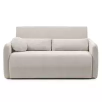 „Diosa Maxi“ sofa su miego funkcija ir daiktų laikymo dėže, šviesiai smėlio spalvos