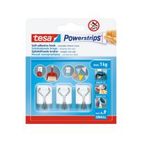 Įrankiai ir matavimo prietaisai // Įrankių, priedų naujienos // Haczyki samoprzylep.powerstrips 3 szt.druciane białe