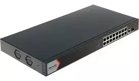 Hikvision 16 prievadų Gigabit išmanusis POE jungiklis